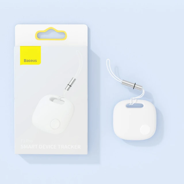 Смарт-брелок Baseus T2 Pro Rechargeable Tracker White (FMTP000002)