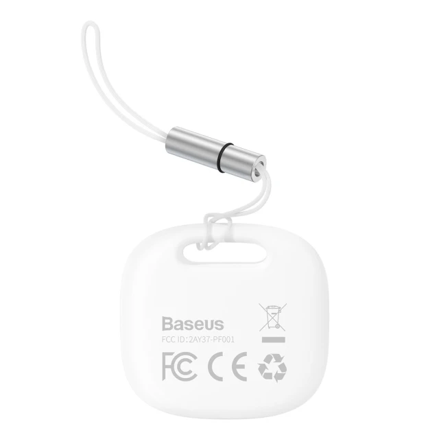 Смарт-брелок Baseus T2 Pro Rechargeable Tracker White (FMTP000002)