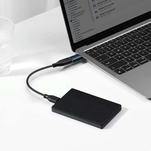 Адаптер Baseus Ingenuity OTG USB Type-C do USB-A 3.1 Blue (ZJJQ000003)