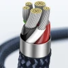 Кабель Baseus Explorer USB-C to Lightning 1m Blue (CATS000003)