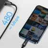 Кабель Baseus Explorer USB-C to Lightning 1m Blue (CATS000003)