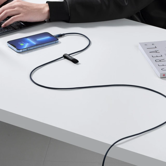Кабель Baseus Explorer USB-C to Lightning 1m Blue (CATS000003)