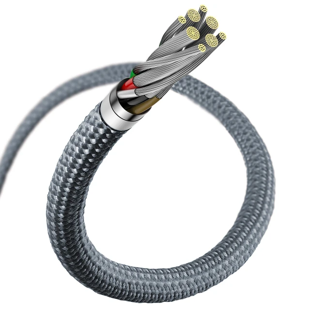 Кабель Baseus Dynamic Series USB-C to Lightning 2m Grey (CALD000116)
