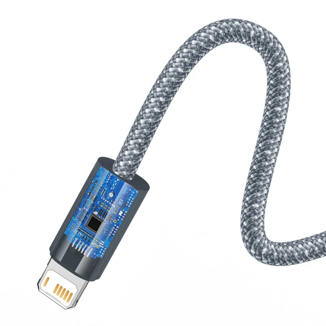 Кабель Baseus Dynamic Series USB-A to Lightning 2m Grey (CALD000516)