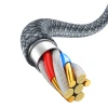 Кабель Baseus Dynamic Series USB-A to Lightning 2m Grey (CALD000516)