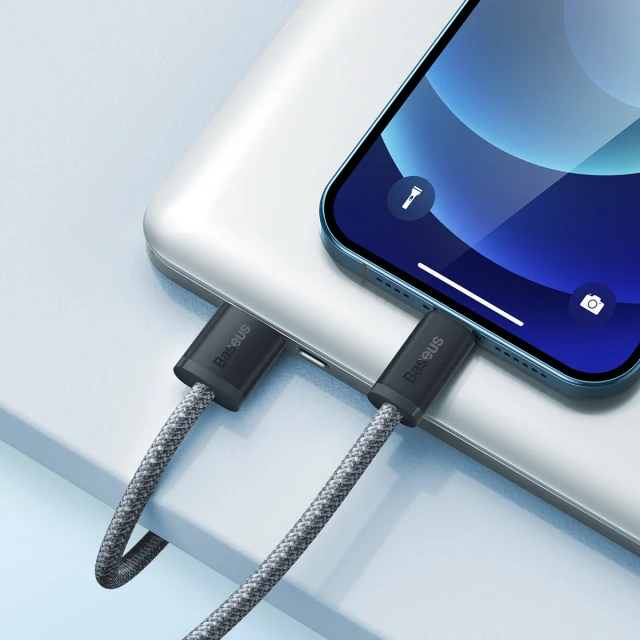 Кабель Baseus Dynamic Series USB-A to Lightning 2m Grey (CALD000516)