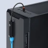Адаптер Baseus Lite Series USB-C to Ethernet Black (WKQX000301)