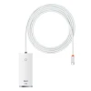 USB-хаб Baseus Lite Series Hub 4-in-1 USB-C to 4хUSB-A/USB-C 2m White (WKQX030502)