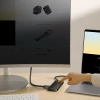 USB-хаб Baseus Lite Series 6-in-1 USB-C to 2xUSB-A/USB-C/HDMI/SD/TF Black (WKQX050001)