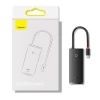 USB-хаб Baseus Lite Series 6-in-1 USB-C to 2xUSB-A/USB-C/HDMI/SD/TF Black (WKQX050001)