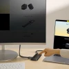 USB-хаб Baseus Lite Series 6-in-1 USB-C to 2xUSB-A/USB-C/HDMI/SD/TF Black (WKQX050101)