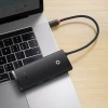 USB-хаб Baseus Lite Series 6-in-1 USB-C to 2xUSB-A/USB-C/HDMI/SD/TF Black (WKQX050101)