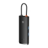 USB-хаб Baseus Lite Series 6-in-1 USB-C to 2xUSB-A/USB-C/HDMI/SD/TF Black (WKQX050101)