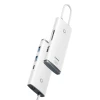 USB-хаб Baseus Lite Series 6-in-1 USB-C to 2xUSB-A/USB-C/HDMI/SD/TF White (WKQX050102)