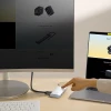 USB-хаб Baseus Lite Series 6-in-1 USB-C to 2xUSB-A/USB-C/HDMI/SD/TF White (WKQX050102)