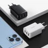 Сетевое зарядное устройство Baseus Compact 17W 3xUSB-A Black (CCXJ020101)