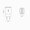 Сетевое зарядное устройство Baseus Compact 17W 3xUSB-A Black (CCXJ020101)