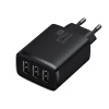 Сетевое зарядное устройство Baseus Compact 17W 3xUSB-A Black (CCXJ020101)