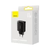 Сетевое зарядное устройство Baseus Compact 17W 3xUSB-A Black (CCXJ020101)