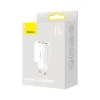Мережевий зарядний пристрій Baseus Compact 17W 3xUSB-A White (CCXJ020102)