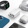 Мережевий зарядний пристрій Baseus Compact 17W 3xUSB-A White (CCXJ020102)