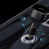 Автомобільний зарядний пристрій Baseus Enjoyment Retractable 30W with Lightning/USB-C Cable Black (CGTX000001)