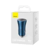 Автомобільний зарядний пристрій Baseus Golden Contactor Pro 40W 2xUSB-C Blue (CGJP000003)
