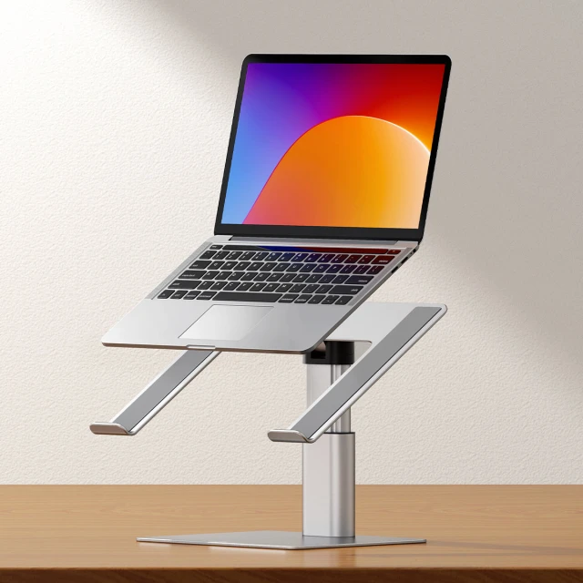 Підставка для ноутбука Baseus Metal Adjustable Laptop Stand Silver (LUJS000012)