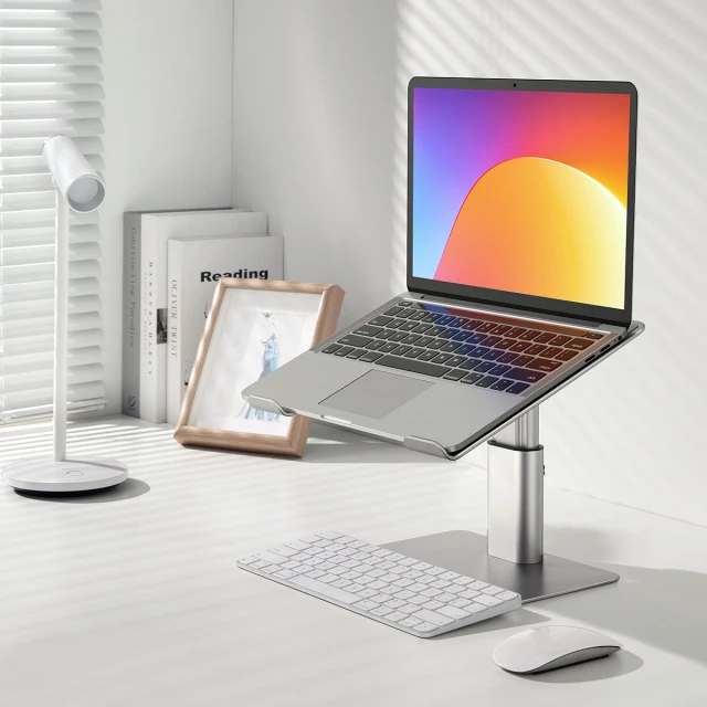 Підставка для ноутбука Baseus Metal Adjustable Laptop Stand Silver (LUJS000012)