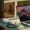 Кабель Baseus Flash 2 USB-A/USB-C to USB-C/Lightning/Micro-USB 1.2m Blue (CASS030103)