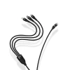 Кабель Baseus Flash 2 USB-A/USB-C to USB-C/Lightning/Micro-USB 1.2m Blue (CASS030103)