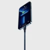 Кабель Baseus Flash 2 USB-A/USB-C to USB-C/Lightning/Micro-USB 1.5m Blue (CASS030203)