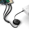 Кабель Baseus Bright Mirror 2 3-in-1 USB-C to USB-C/Lightning/Micro-USB 1.1m Purple (CAMJ010205)