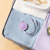 Кабель Baseus Bright Mirror 2 3-in-1 USB-C to USB-C/Lightning/Micro-USB 1.1m Purple (CAMJ010205)