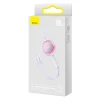 Кабель Baseus Bright Mirror 2 3-in-1 USB-C to USB-C/Lightning/Micro-USB 1.1m Purple (CAMJ010205)