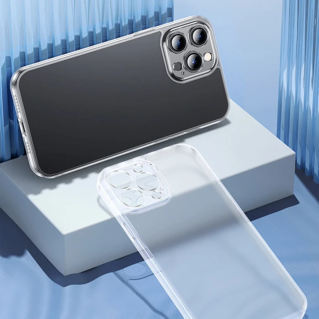 Чохол Baseus Frosted Glass для iPhone 13 Pro Black (ARWS001001)