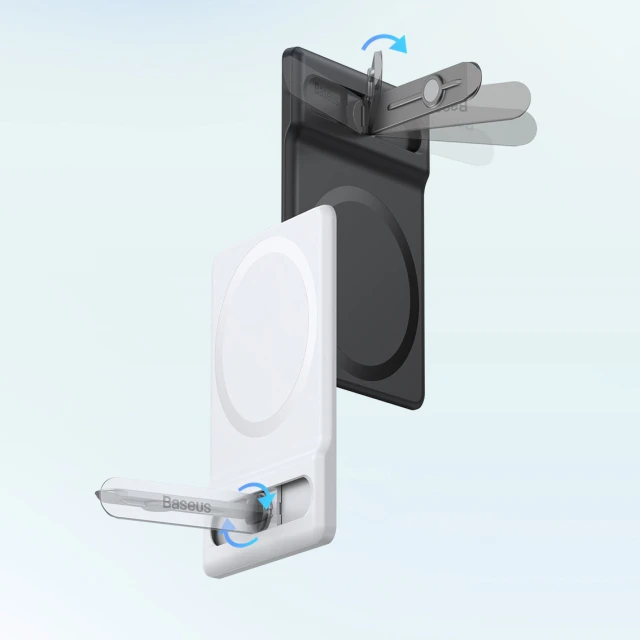 Підставка Baseus Foldable Magnetic Bracket White with MagSafe (LUXZ010002)