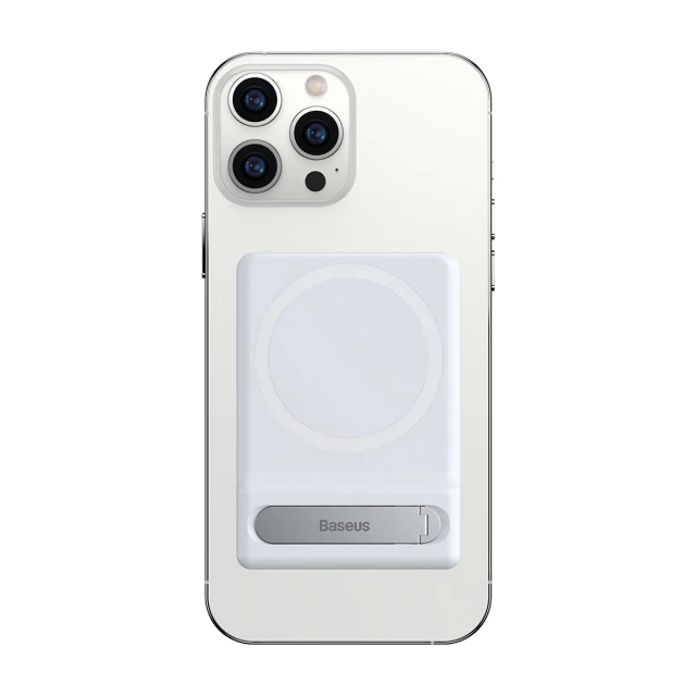 Підставка Baseus Foldable Magnetic Bracket White with MagSafe (LUXZ010002)