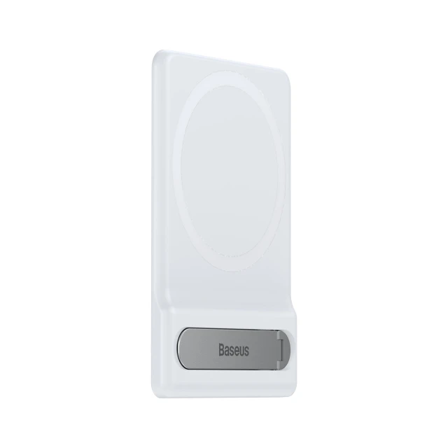 Підставка Baseus Foldable Magnetic Bracket White with MagSafe (LUXZ010002)
