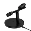 Бездротовий зарядний пристрій Baseus Swan 3-in-1 15W Black (WXTE000101)