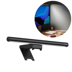 Настільна світлодіодна лампа Baseus i-wok2 Series USB Asymmetric Light Source Screen Hanging Black (DGIW000101)