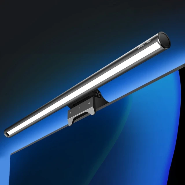 Настільна світлодіодна лампа Baseus i-wok2 Series USB Asymmetric Light Source Screen Hanging Black (DGIW000101)