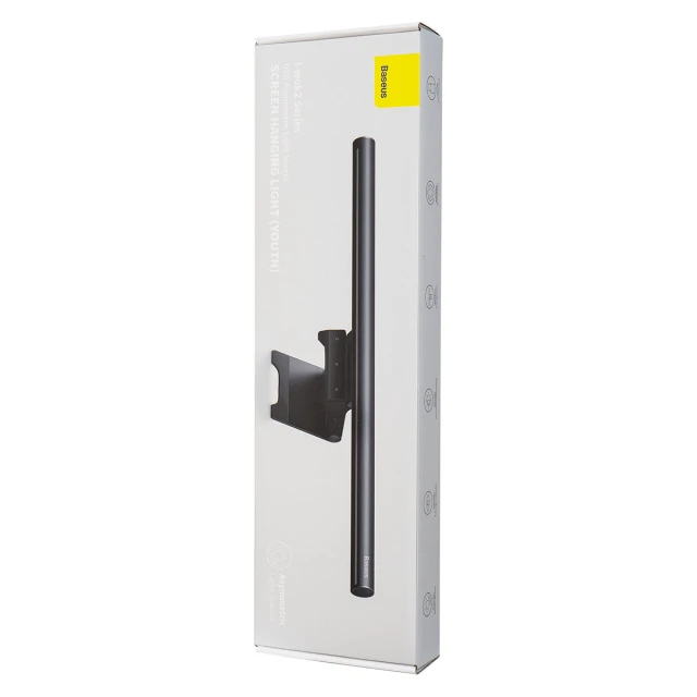 Настільна світлодіодна лампа Baseus i-wok2 Series USB Asymmetric Light Source Screen Hanging Black (DGIW000101)