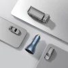 Автомобільний зарядний пристрій Baseus Golden Contactor Triple Fast Charger 65W 2xUSB-C/USB-A Dark Grey (CGJP010013)