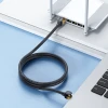 Кабель Baseus Seven High Speed RJ45 Network Cable 10Gbps 1m Black (WKJS010101)