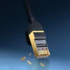 Кабель Baseus Seven High Speed RJ45 Network Cable 10Gbps 1m Black (WKJS010101)