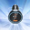 Автомобільна зарядка Baseus 160W з технологією Qualcomm® Quick Charge™ 5 2xUSB-C 1xUSB-A Grey (6932172611897)