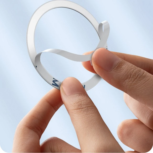 Магнітне кільце Baseus Halo Series Magnetic Ring Silver Silver (2 Pack) (PCCH000012)