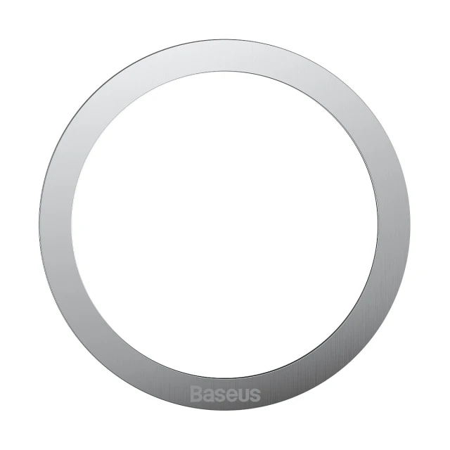 Магнітне кільце Baseus Halo Series Magnetic Ring Silver Silver (2 Pack) (PCCH000012)