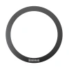 Магнитное кольцо Baseus Halo Series Magnetic Ring Silver Black (2 Pack) (PCCH000001)